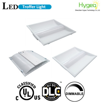 125lm/w 60W 5000k 6000k dlc ul 2x4 led troffer