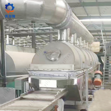 Milk Horizontal Vibrating fluid bed dryer