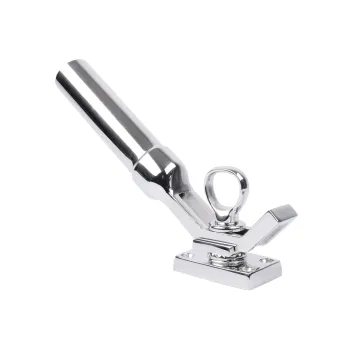 XINXING Marine 316 Stainless Steel Adjustable Deck Mount Fishing Rod Holder