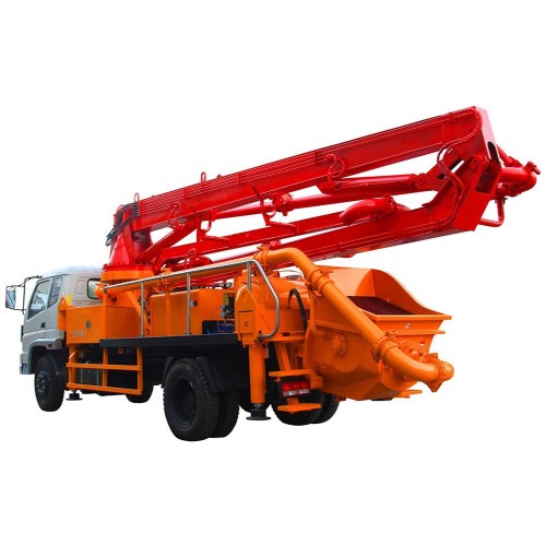 concrete pump and placing boom truck made by China factory