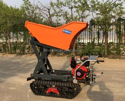 Construction Site Machinery: Sand and Stone Pushing Trucks and Dumpers