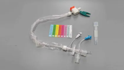 Medical Disposable Closed System Sputum Suction Catheter