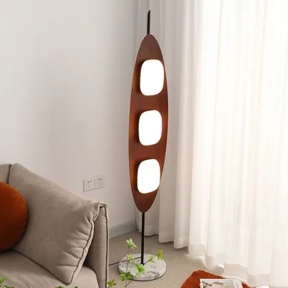 Nordic Bedroom Study Floor Lamp for Light Luxury Personality Hotel Living Room with Marble Floor