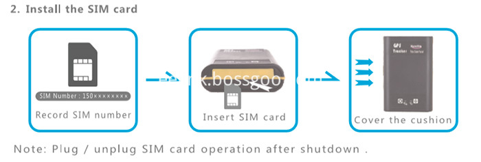 Personal Car Tracking Device Install-SIM-Card