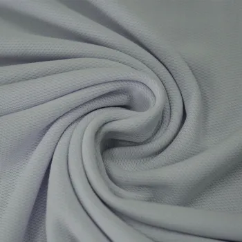 Bamboo Knitted Eyelets Dyed Breathable Mesh Fabric for Shirts
