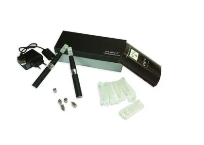 White 1100mah Ego C Twist Starter Kit / Ego C Twist Kit 2.4ohm