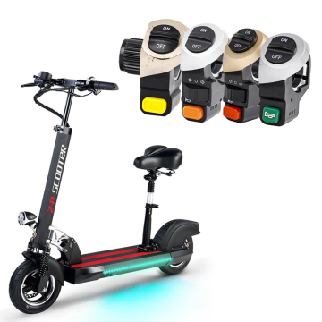 22mm Universal Electric Scooter Switches: Ein/Aus -Taste mit USB -Ladekonvertierung für den Lenkercontroller