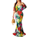 Women's Sexy Off Shoulder Maxi Dress