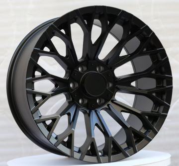 Matte Black Full Painted 20-inch Wheels