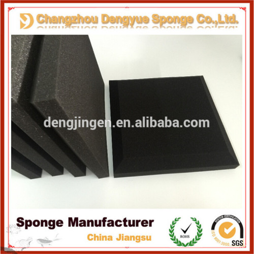 Highly Effective soundproof fireproof anti shock flat acoustic foam