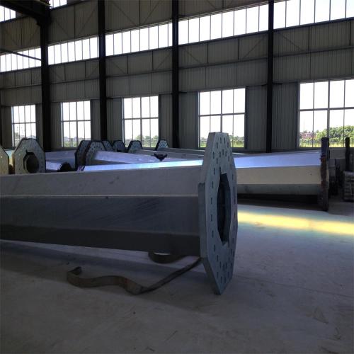 Galvanized Steel Utility Pole For Electrical Power Transmission