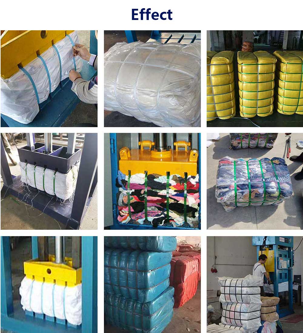 45kg Used Clothings Baler, Packing Of Used Clothes baler Price, Cotton Cloth Packing Machine