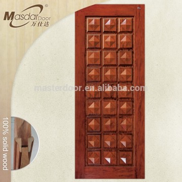 Modern wooden single entry doors for outdoor