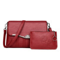 รูปแบบกุหลาบแดงร้อนกระเป๋าสะพายหญิง
