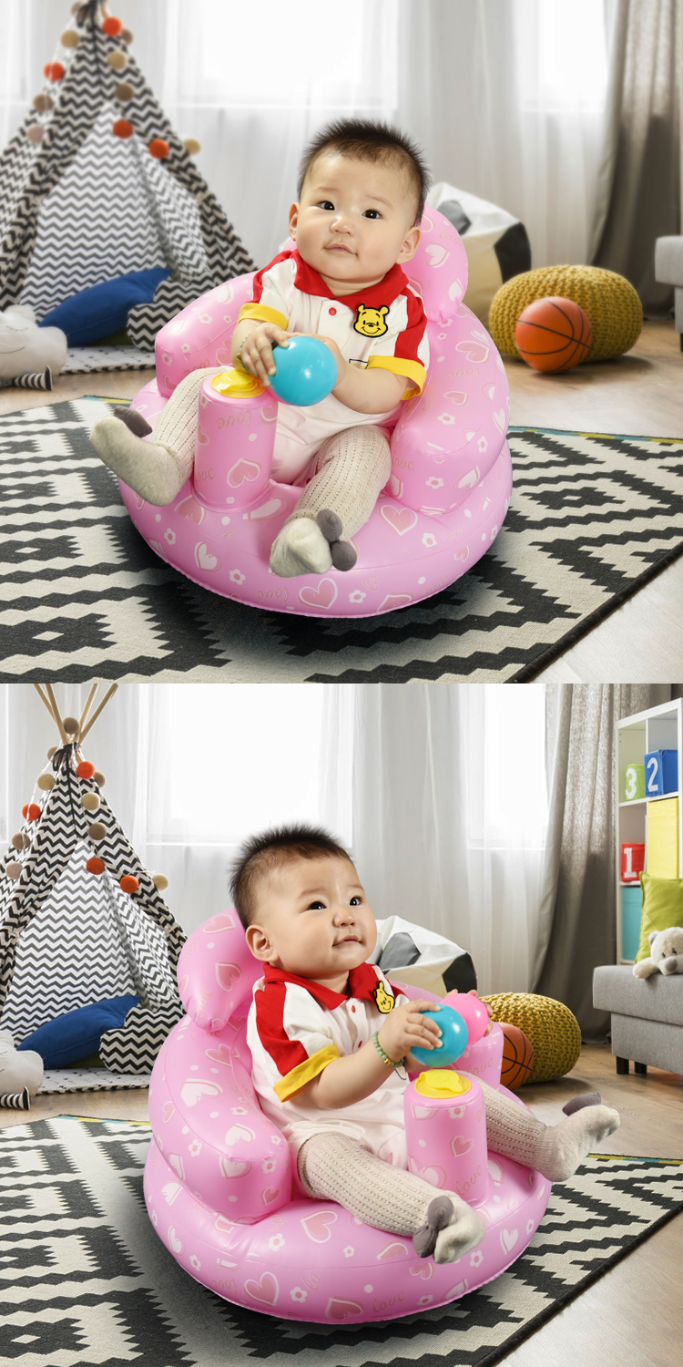 Built in Air Pump Infant Back Support Sofa