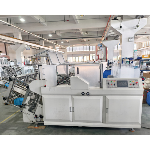 JNX-1600 6 Servo Motors Dviejų juostų kartoninių dėžių montavimo mašina