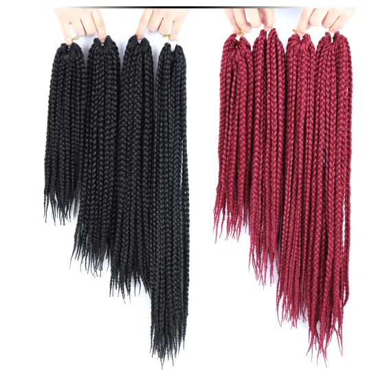 AliLeader 12 Colors 12"-30" Fake Hair Braiding Hair Wholesale Price Crochet Box Braids