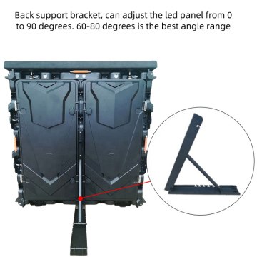 P8mm LED -perimeter Advertentie Display Panel Stadion