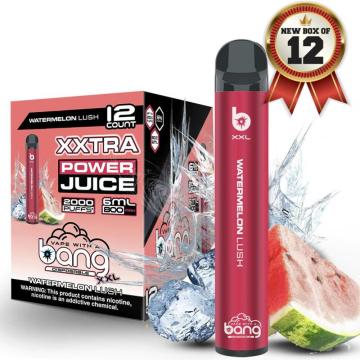 Bang Xxl 2000 Disposable Long Lasting Device