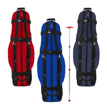 Custom Golf Bag Cover with Wheels - Free Sample, Hot Selling Golf Travel Bag