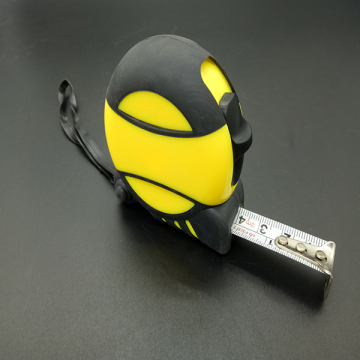 High quality rubber covered and four rivet steel measuring tape