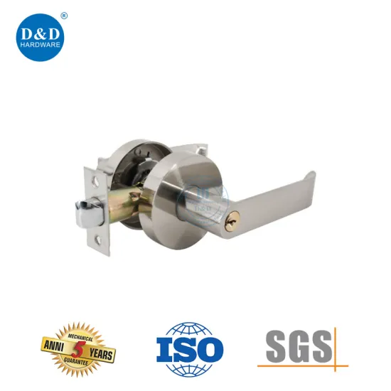 Zinc Alloy Round Plated Heavy Duty Tubular Lockset