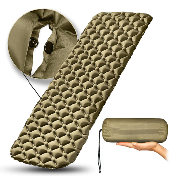 Twin Size Inflatable Foldable Airbed for Camping and Outdoor Use