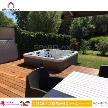 S520 Shenzhen China manufacturer 5 Person Acrylic Massage JAKUZZY OUTDOOR SPA