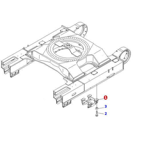 PC1250-8 GUARD TRACK 21N-30-32240