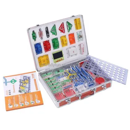 Stemedu Scientific Circuit Brick Science Physics Experiment Electronics Exploration Kit