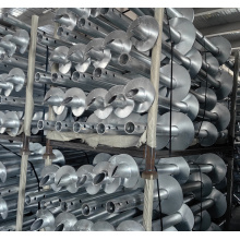 ASTM A36 kerek spirális cölöp alapozójavító rendszerhez