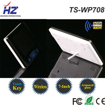 solar charger connect to BL-5J battery of camera and monitor door viewer wireless