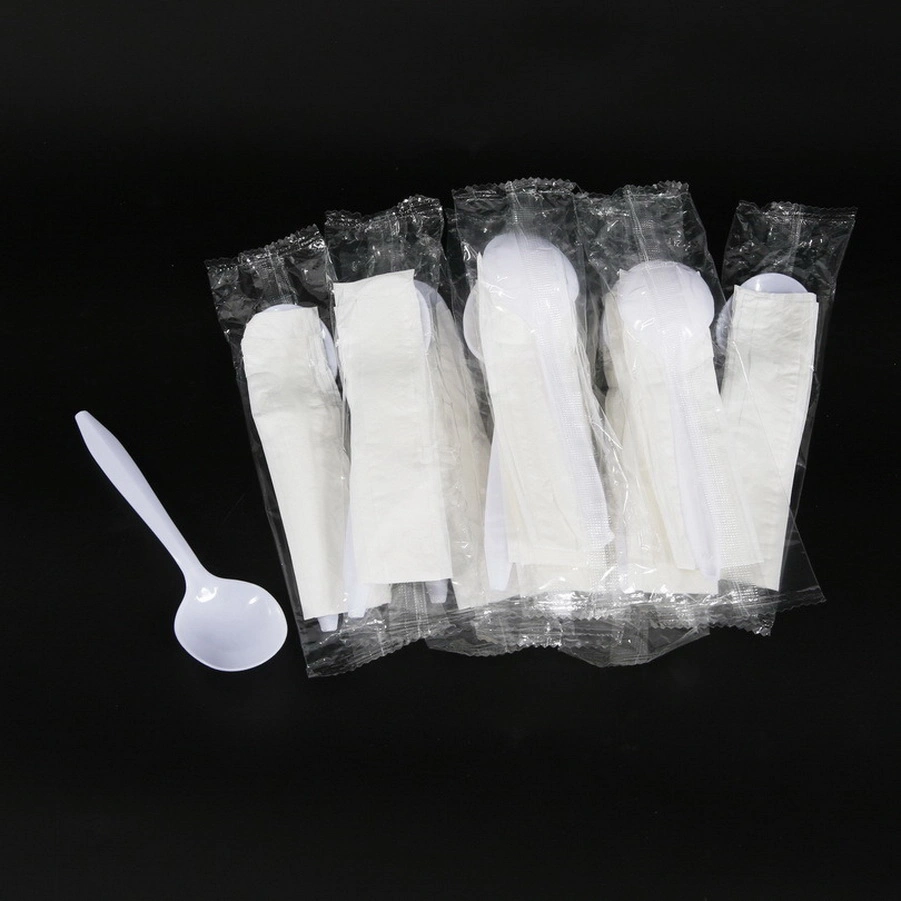 Individually Wrapped Pre Packaged Plastic Utensils