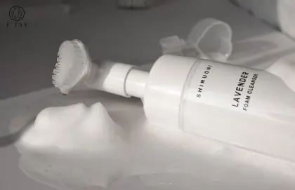 Private Label Natural Organic Lavender Extract Facial Foam Cleanser Calm Moisturizing Facial Cleanser (new)