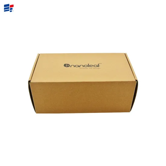 Foldable corrugated paper electronics gift box