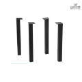 Metal square tube table legs