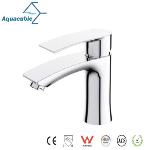 Fashionable Stainless Steel Faucet Body Bathroom Basin Faucet