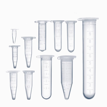 DAN RNA Free Custom Sterile Laboratory Medical Plastic Graduated Conical Test Tubes with Lid, 1.5mL Centrifuge Tubes