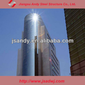 Splendid office building aluminum plate curtain wall