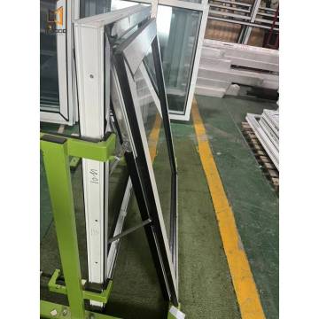 Thermal Insulated Lowe Glaze Black UPVC Awning Windows: Enhancing Energy Efficiency and Style