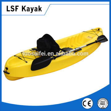 small plastic kayak single sit on top kayak LLDPE 2.6m polythylene