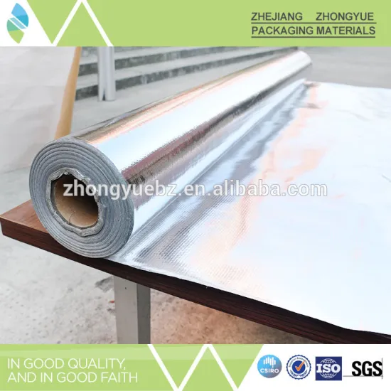 Double sides Aluminum Foil Woven fabric for Insulation