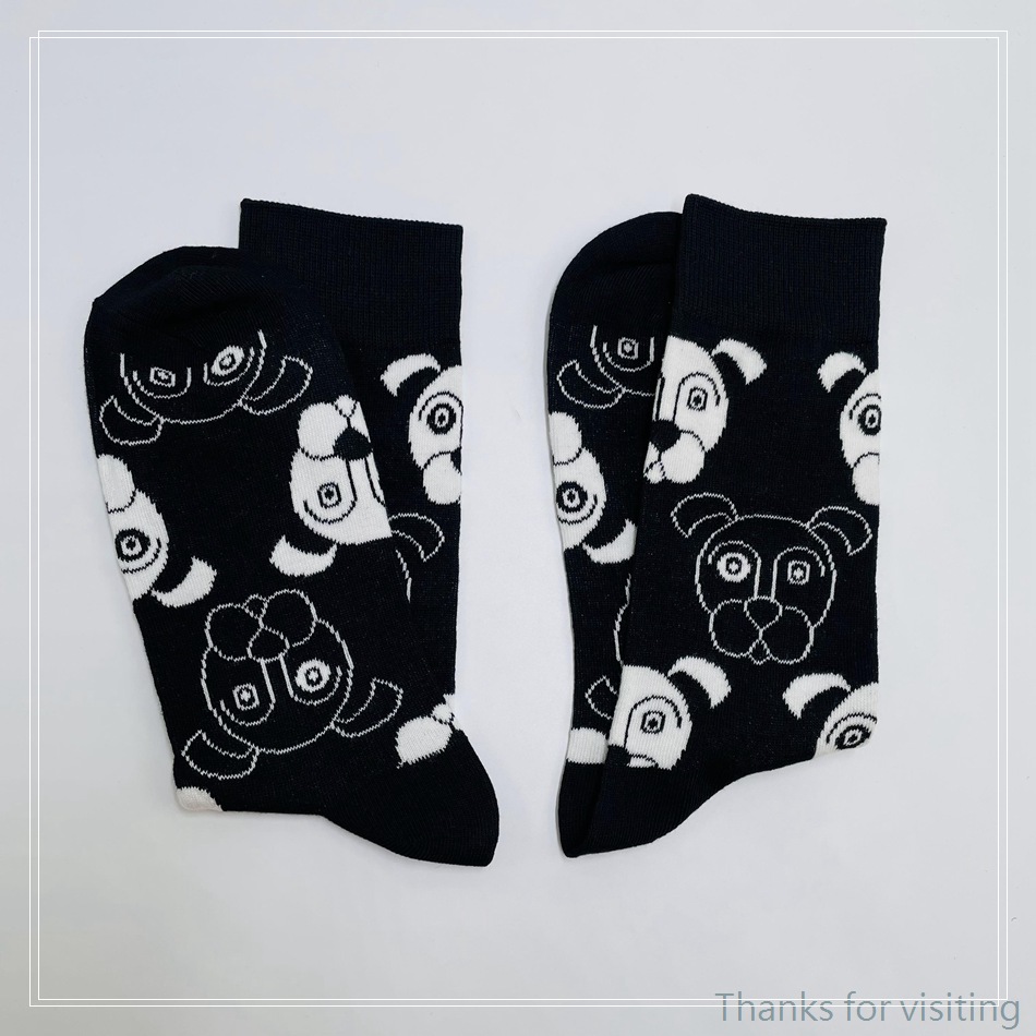 Customized mens breathable cotton sock