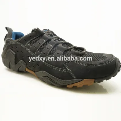 breathable mesh upper and light weight sole new style man training shoes
