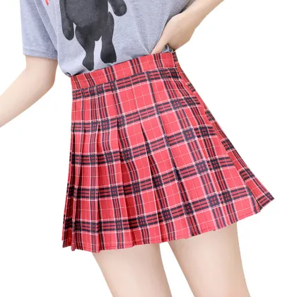 Pleated skirt female students 2019