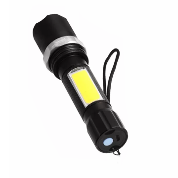 LOHAS Waterproof Mini LED Torch Flashlight - USB Rechargeable and Dimmable