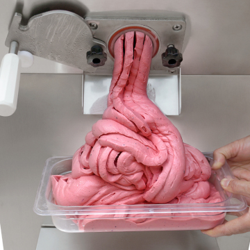Commercial CE ETL Automatic Fresh Fruits Vertical Gelato Machine