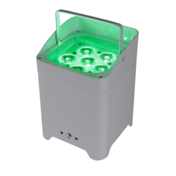Waterproof 6x18W LED PAR Light Battery-Powered for DJ, Wedding, Decor & Club by MOKA SFX