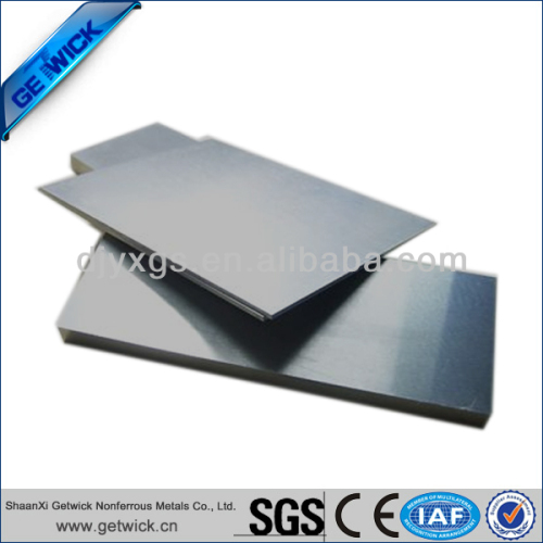 high quality tungsten sheet from GETWICK