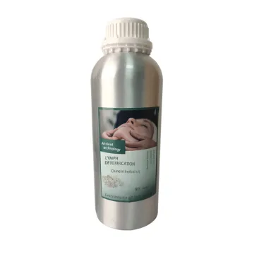 Lymphatic detoxification herbal oil
